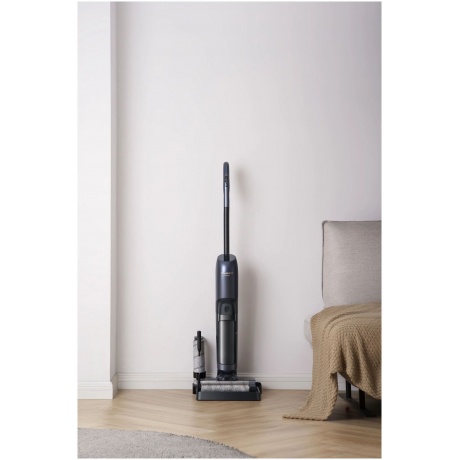 Вертикальный моющий пылесос Viomi Cordless Wet-Dry Vacuum Cleaner Cyber Pro Silver+Black (VXXD05) - фото 6