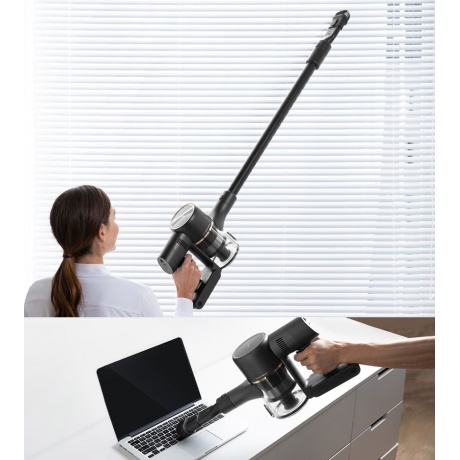 Пылесос вертикальный Dreame Cordless Vacuum Cleaner R10 Pro Black - фото 40