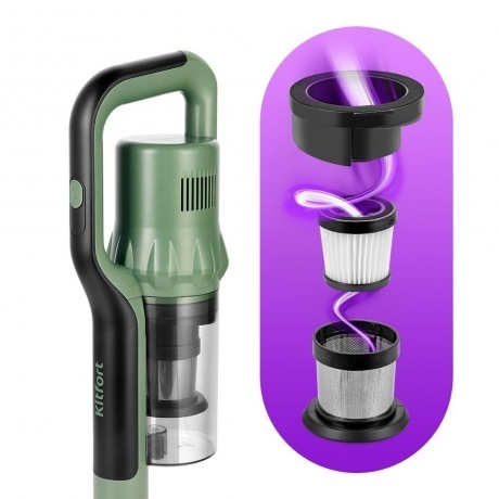 Пылесос вертикальный Kitfort КТ-5237 - фото 4