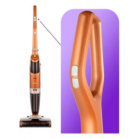 Вертикальный беспроводной моющий пылесос Kitfort КТ-5219 - фото 19