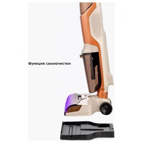 Вертикальный беспроводной моющий пылесос Kitfort КТ-5219 - фото 43