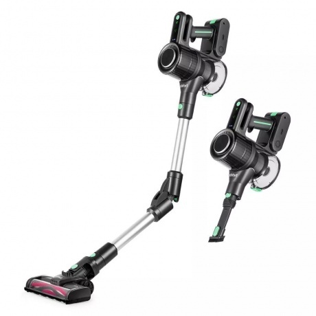 Пылесос беспроводной Kitfort КТ-5168-2 черно-зеленый