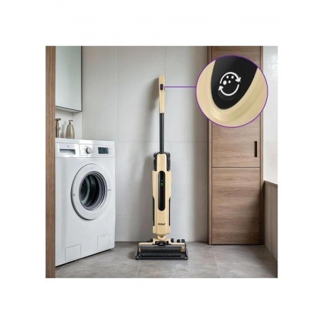 Пылесос беспроводной, моющий Kitfort КТ-5214 - фото 7