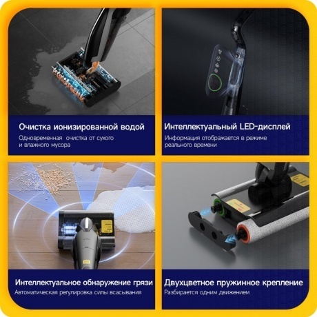 Пылесос беспроводной, моющий Deerma DEM-VX96W - фото 15