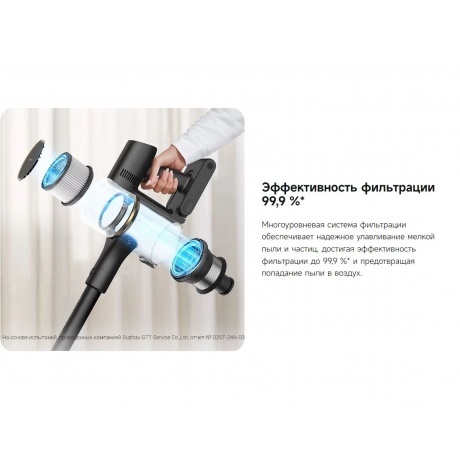 Пылесос беспроводной Dreame R10 Pro Aqua Cordless Vacuum Cleaner (VZV15A) - фото 32