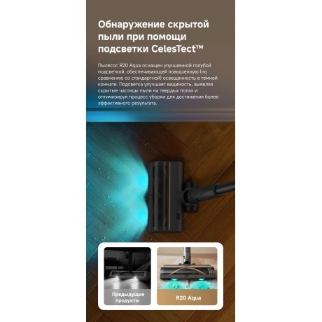 Пылесос беспроводной Dreame R20 Aqua (VTV21A) - фото 18