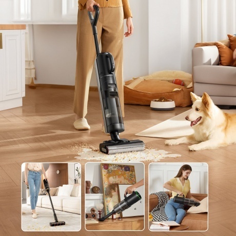 Пылесос беспроводной, моющий Dreame H12 Dual Wet and Dry Vacuum Cleaner (HHV4) - фото 12