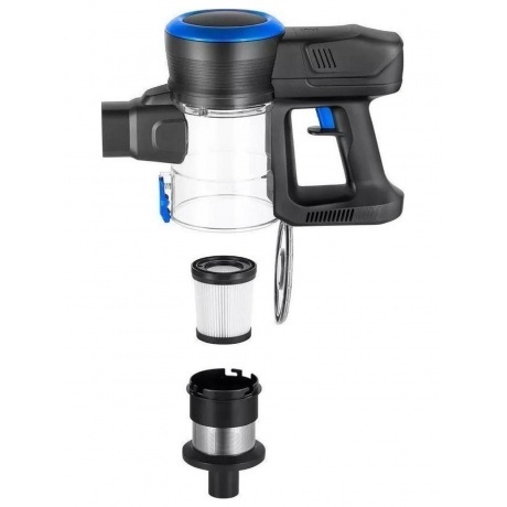 Пылесос беспроводной Kitfort КТ-5175-1 синий - фото 4