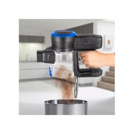 Пылесос беспроводной Kitfort КТ-5175-1 синий - фото 8