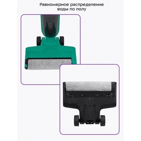 Пылесос беспроводной, моющий Kitfort КТ-5223 - фото 18