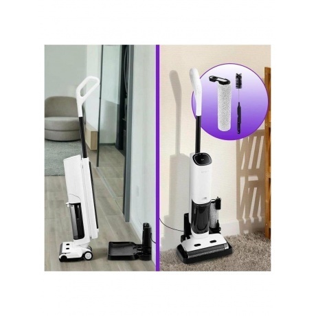 Пылесос беспроводной, моющий Kitfort КТ-5253 - фото 9