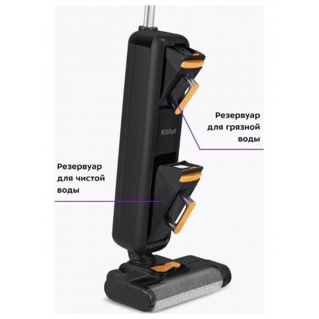 Пылесос беспроводной, моющий Kitfort КТ-5260 - фото 18