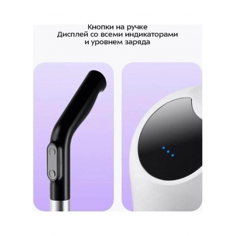 Пылесос беспроводной, моющий Kitfort КТ-5276 - фото 19