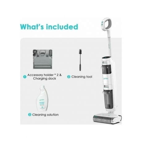 Вертикальный моющий пылесос Yoniev Wet &amp; Dry U5s - фото 21