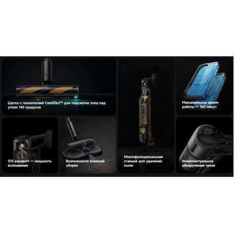 Пылесос беспроводной Dreame Z40 Station (VZV33A) - фото 15