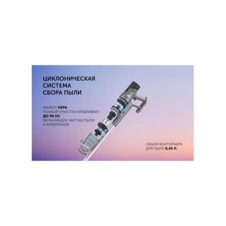 Пылесос портативный PVCS 4010 FusionPRO Серый - фото 23