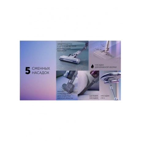 Пылесос портативный PVCS 4010 FusionPRO Серый - фото 25