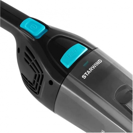 Пылесос ручной Starwind SCH1550 800Вт черный - фото 17