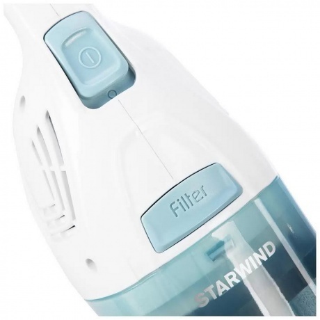 Пылесос ручной Starwind SCH1650 800Вт белый - фото 4