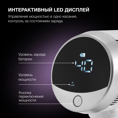 Пылесос Hyundai HYV-S5550 400Вт белый/серебристый - фото 21