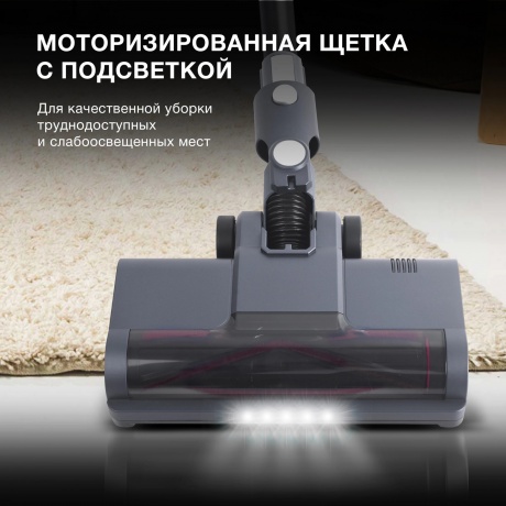 Пылесос Hyundai HYV-S7570 380Вт темно-синий/серебристый - фото 33