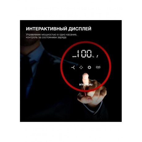 Пылесос Hyundai HYV-S7970 500Вт серый/синий - фото 24