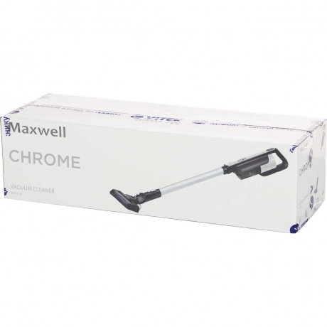 Пылесос Maxwell MW-3246 120Вт белый/черный - фото 14