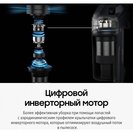Пылесос беспроводной, моющий Samsung VS20B75ADR5/EV - фото 15