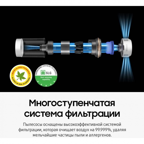 Пылесос беспроводной, моющий Samsung VS20B75ADR5/EV - фото 18