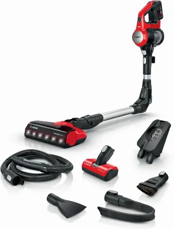 Вертикальный пылесос (handstick) Bosch BCS711PET черный/красный