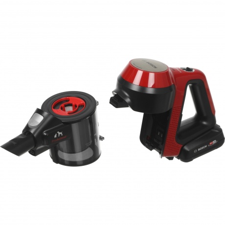 Вертикальный пылесос (handstick) Bosch BCS711PET черный/красный - фото 15