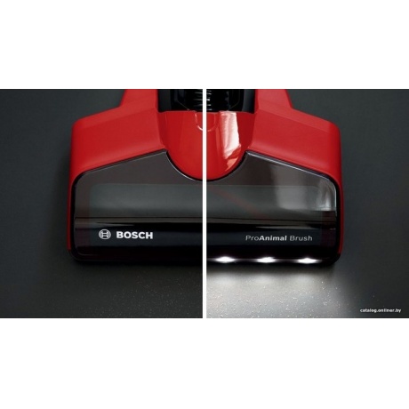 Вертикальный пылесос (handstick) Bosch BCS711PET черный/красный - фото 4