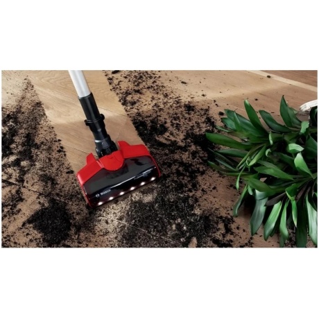 Вертикальный пылесос (handstick) Bosch BCS711PET черный/красный - фото 9