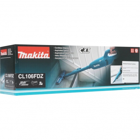 Пылесос беспроводной Makita CL106FDZ - фото 8