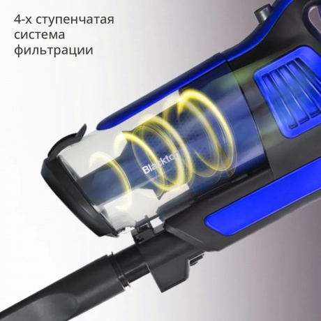 Вертикальный пылесос Blackton Bt VCA1401B Black/Blue - фото 4