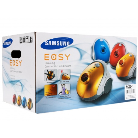 Пылесос Samsung VCC5241S3K/XEV 1800 Вт, черный/белый - фото 12