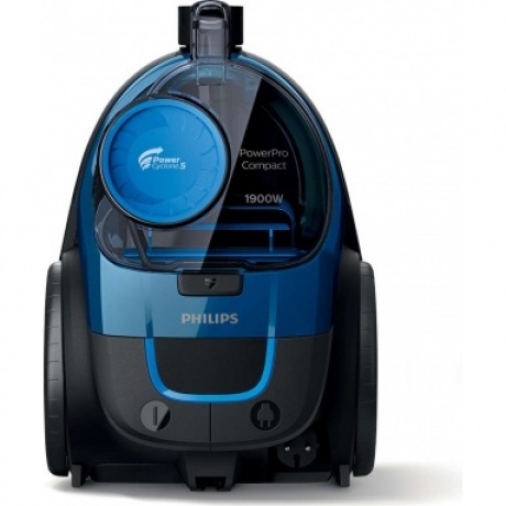 Пылесос Philips FC9352/01 с контейнером для сбора пыли, 1900 Вт, синий/черный