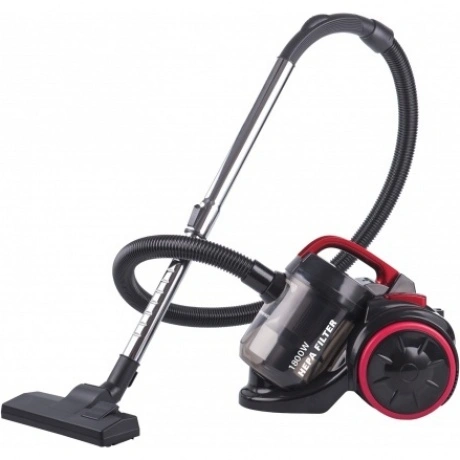 Пылесос Starwind SCV3410 черный/бордовый