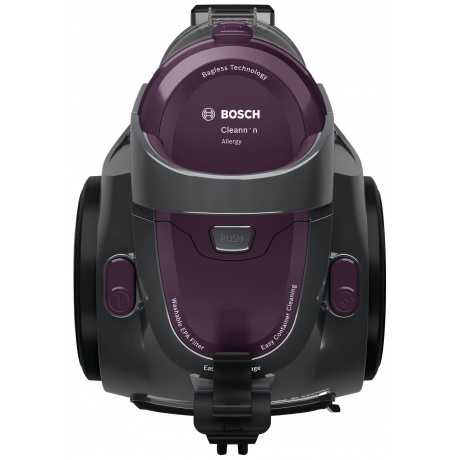 Пылесос Bosch BGC05AAA1 700Вт фиолетовый/черный - фото 2