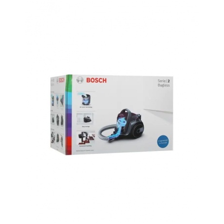 Пылесос Bosch BGC05AAA1 700Вт фиолетовый/черный - фото 21
