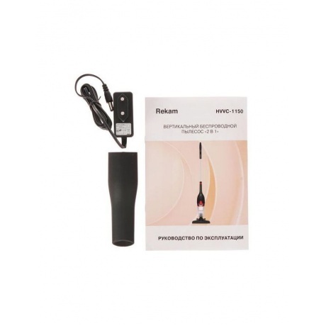 Пылесос ручной Rekam HVVC-1150 75Вт черный/красный - фото 8