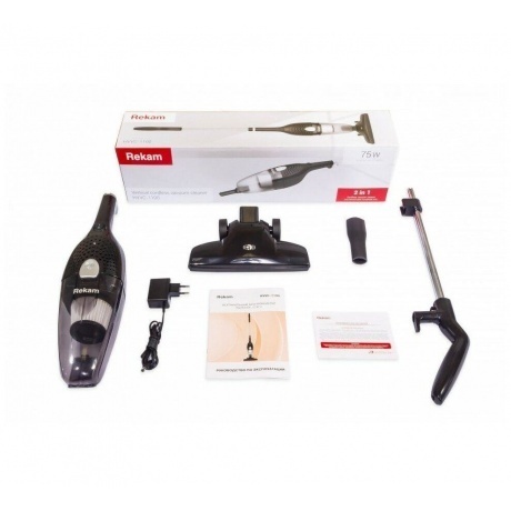 Пылесос ручной Rekam HVVC-1100 75Вт черный - фото 6