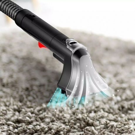 Моющий пылесос Kitfort КТ-5162-1 черно-малиновый - фото 3