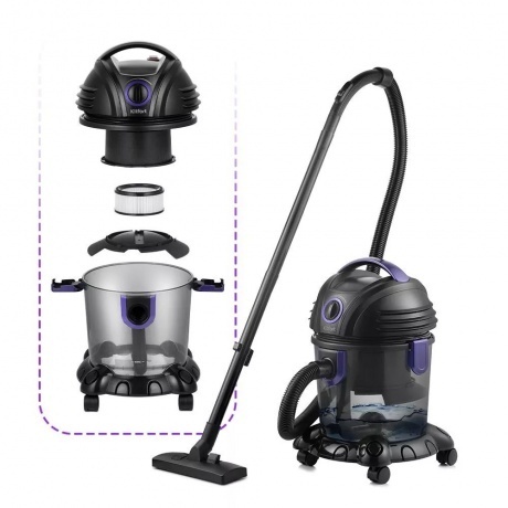 Пылесос хозяйственный Kitfort КТ-5144 - фото 2