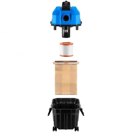 Пылесос хозяйственный КТ-5247 - фото 8