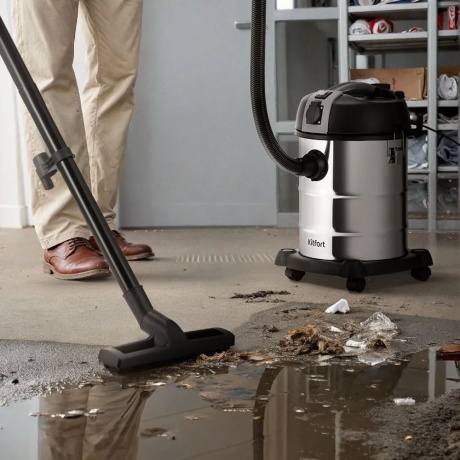 Пылесос хозяйственный КТ-5249 - фото 23