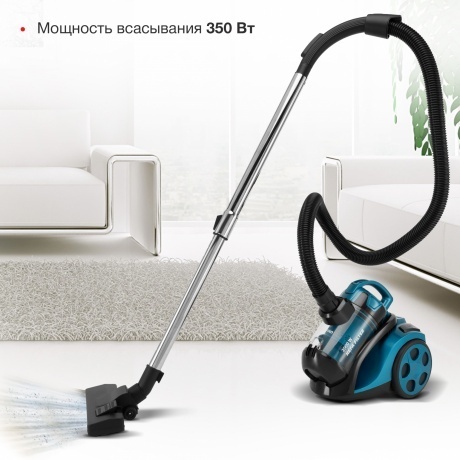 Пылесос Starwind SCV5630 2000Вт бирюзовый/черный - фото 3