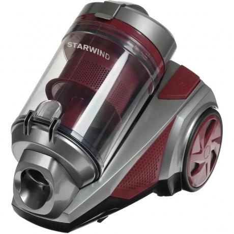Пылесос Starwind SCV2520 2500Вт красный/серый - фото 1