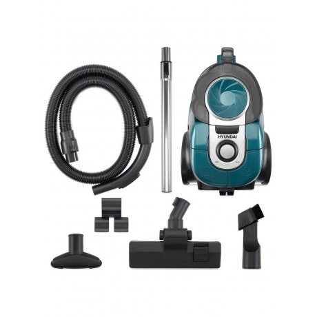 Пылесос Hyundai HYV-C3950 2220Вт темно-зеленый/черный - фото 18
