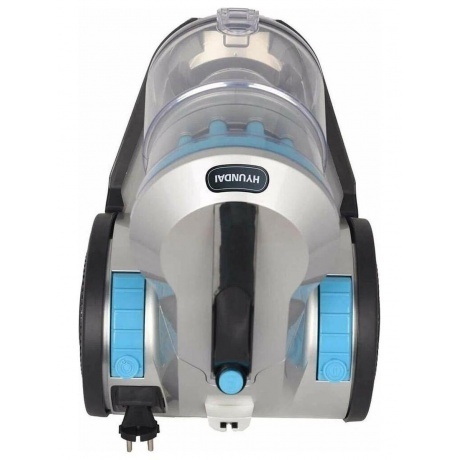 Пылесос Hyundai HYV-C2955 2400Вт серебристый/синий - фото 5